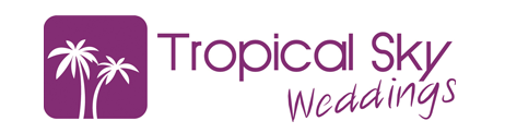 Tropical Sky Weddings Logo